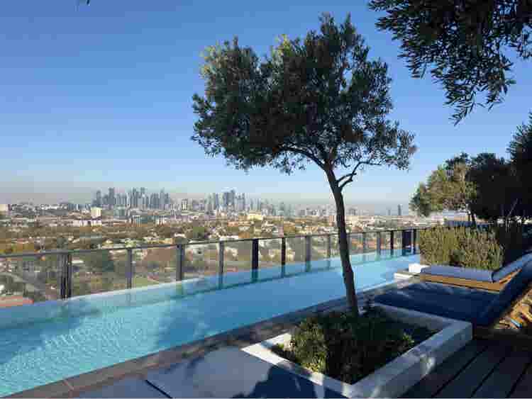 Private room with incredible views