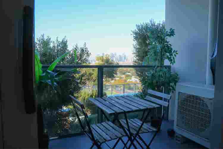 Private room with incredible views