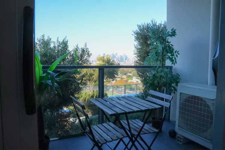 Private room with incredible views