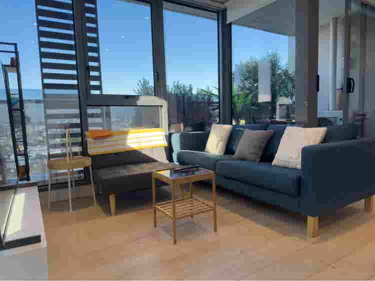 Private room with incredible views