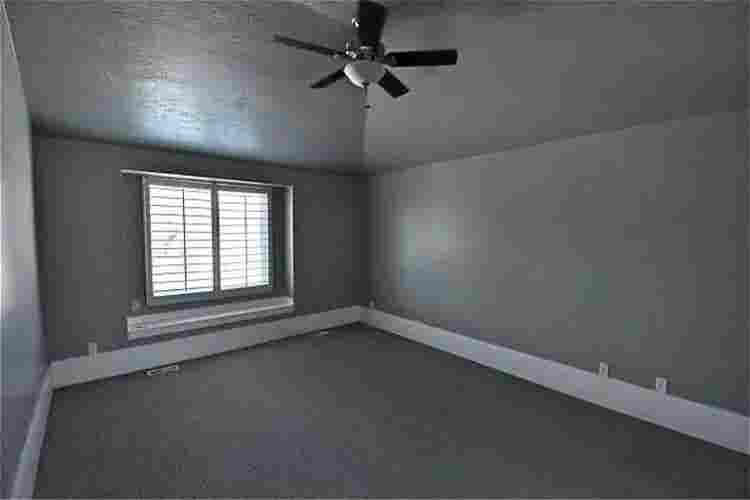 Master bedroom with private bathroo