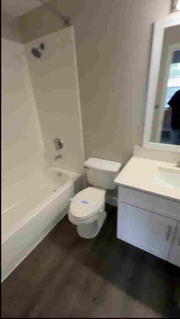 Bedroom & Bathroom in Townhome