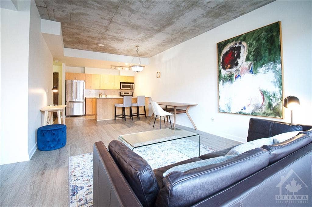 Bedroom in downtown condo