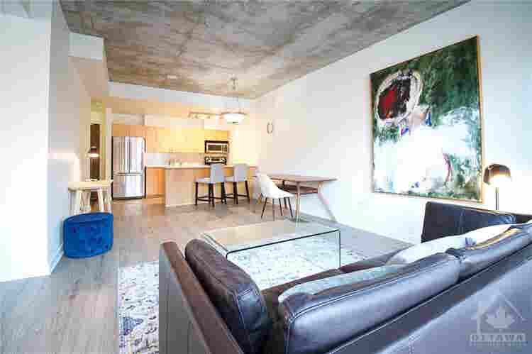 Bedroom in downtown condo