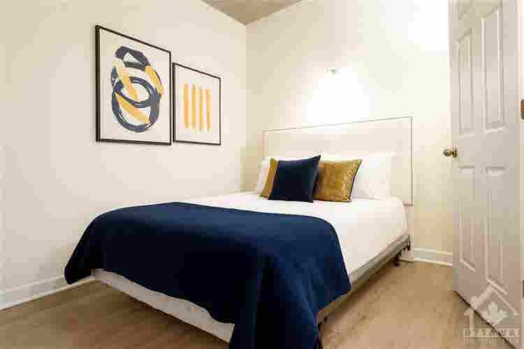 Bedroom in downtown condo