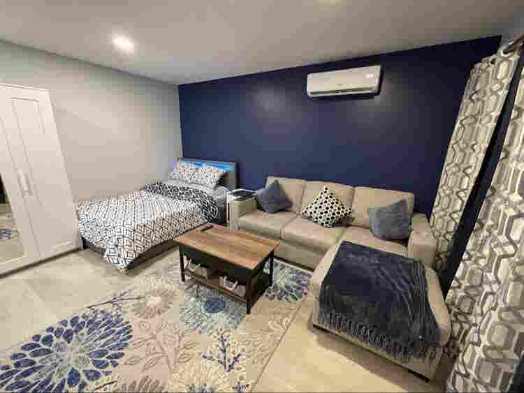 Cozy furnished studio