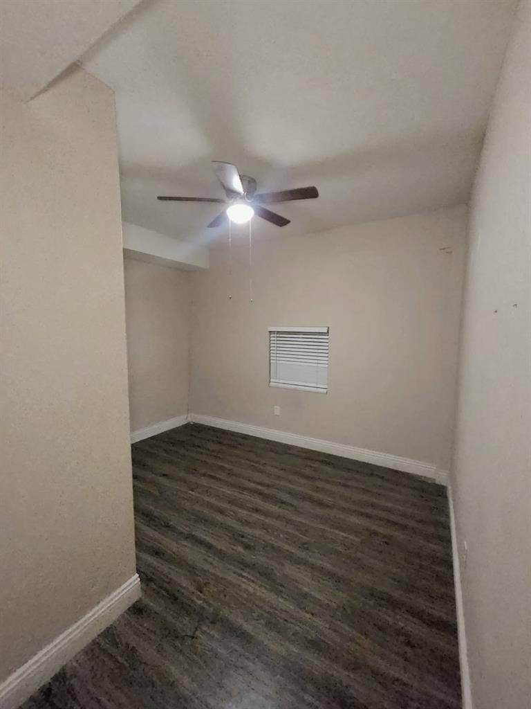 Room for rent, shared living areas.