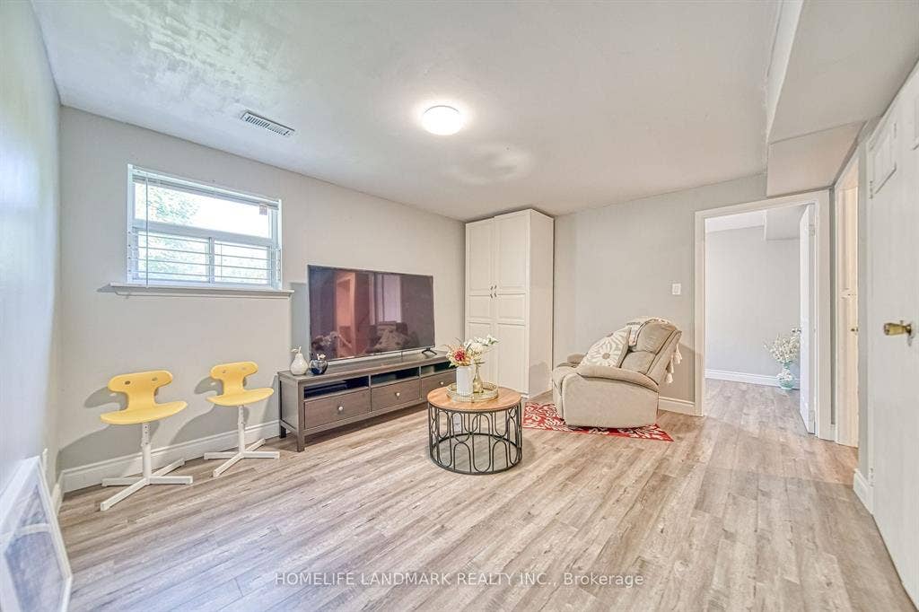 Renovated walkout basement