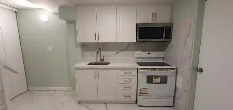 Renovated walkout basement