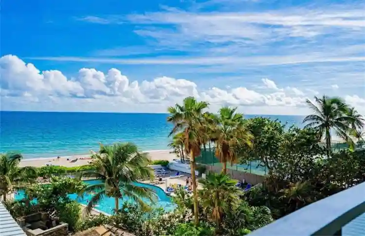 Beautiful area on the Beach