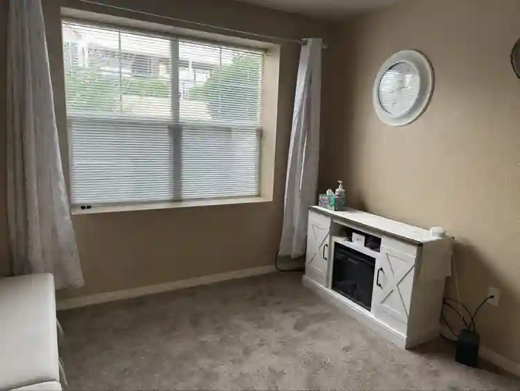 Basement bedroom