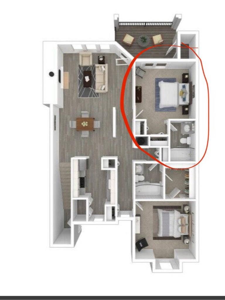 Room for renting at Ghent Villagee