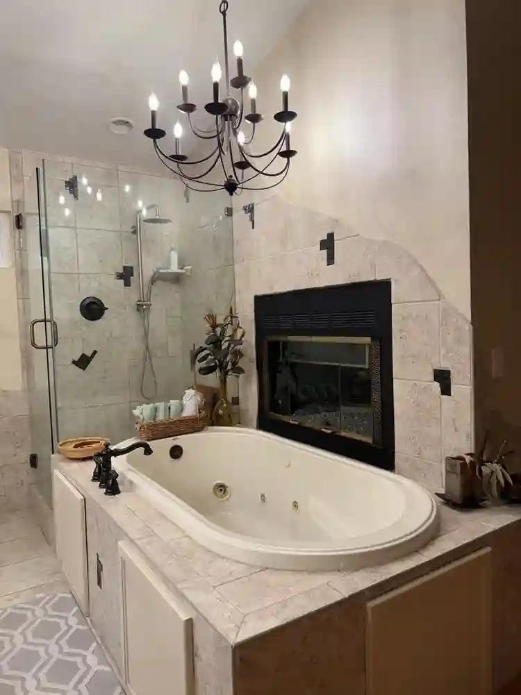 Private luxury master suite