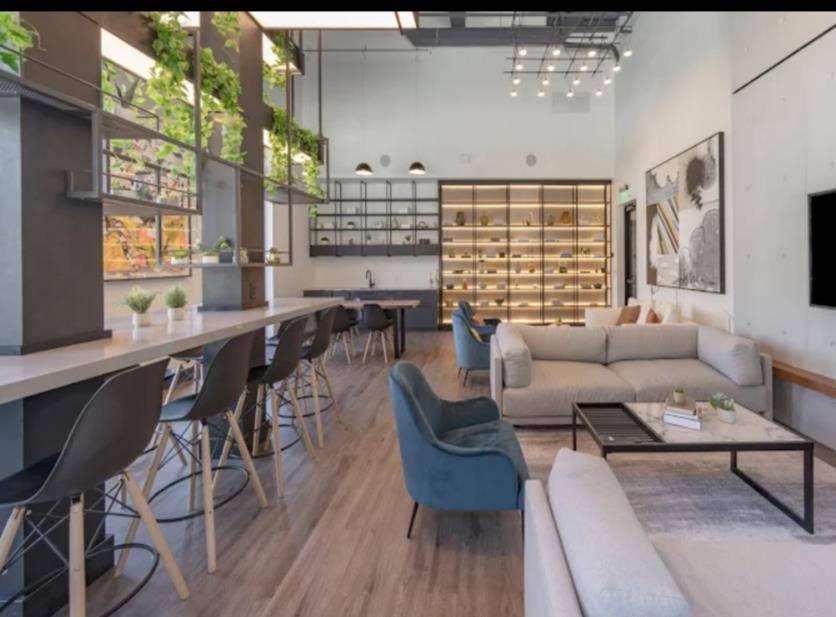 Modern building coral gables