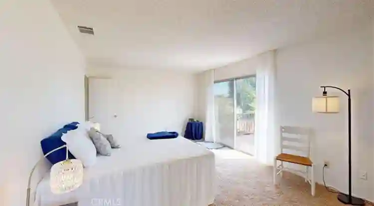 spacious master bedroom