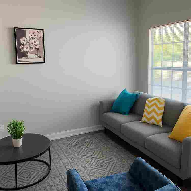 Room with private bath(furnished)