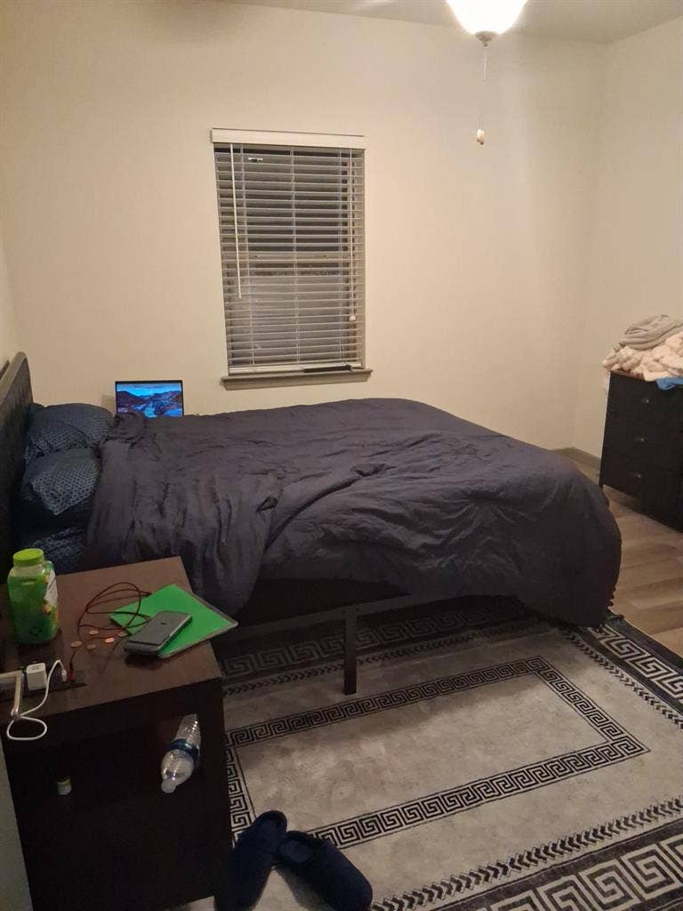 Private room with shared bathroom.