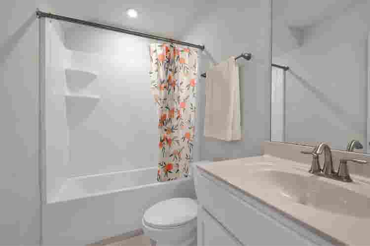 3 bedrooms three full bathrooms