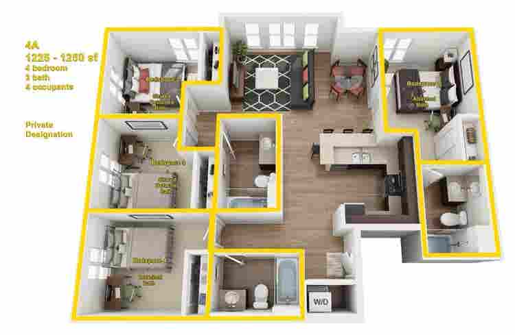 Sublease for Private Single Room!!