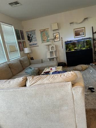 Room and private bath near fwy!