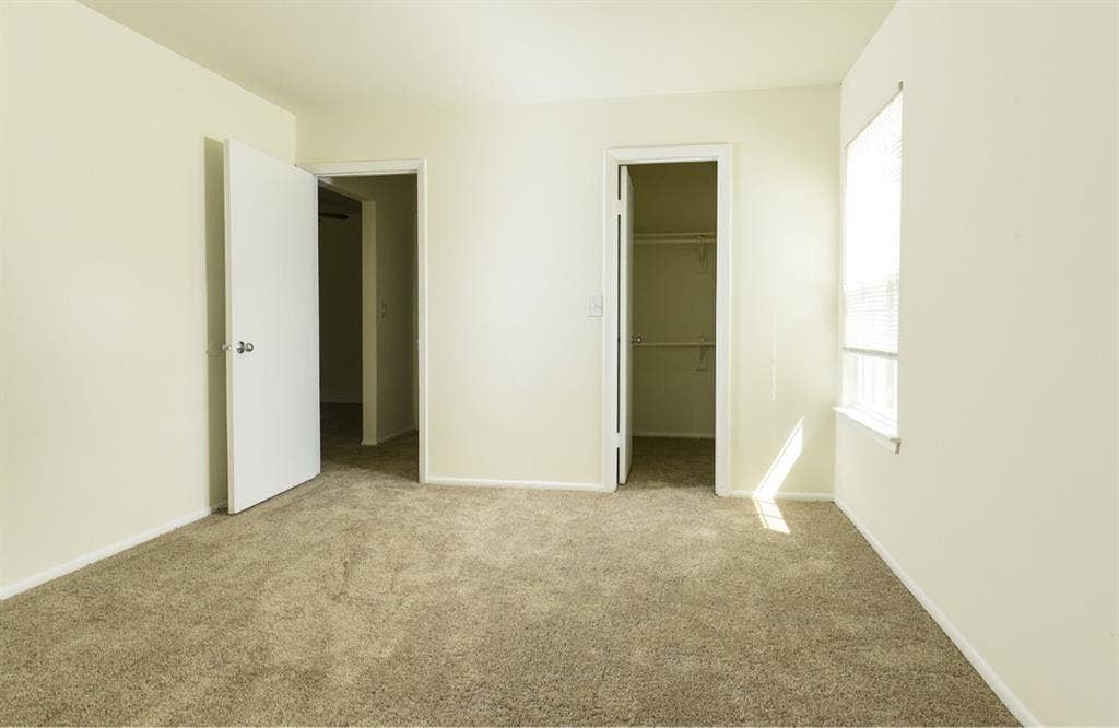 Master bed with private bath!