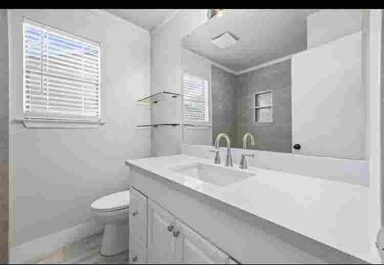 Room in  house with yard