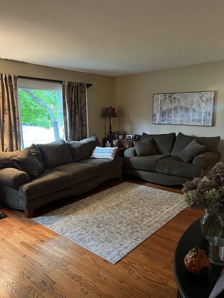 Room w/lower level family room incl