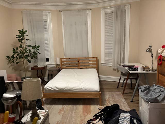 Spacious private bedroom