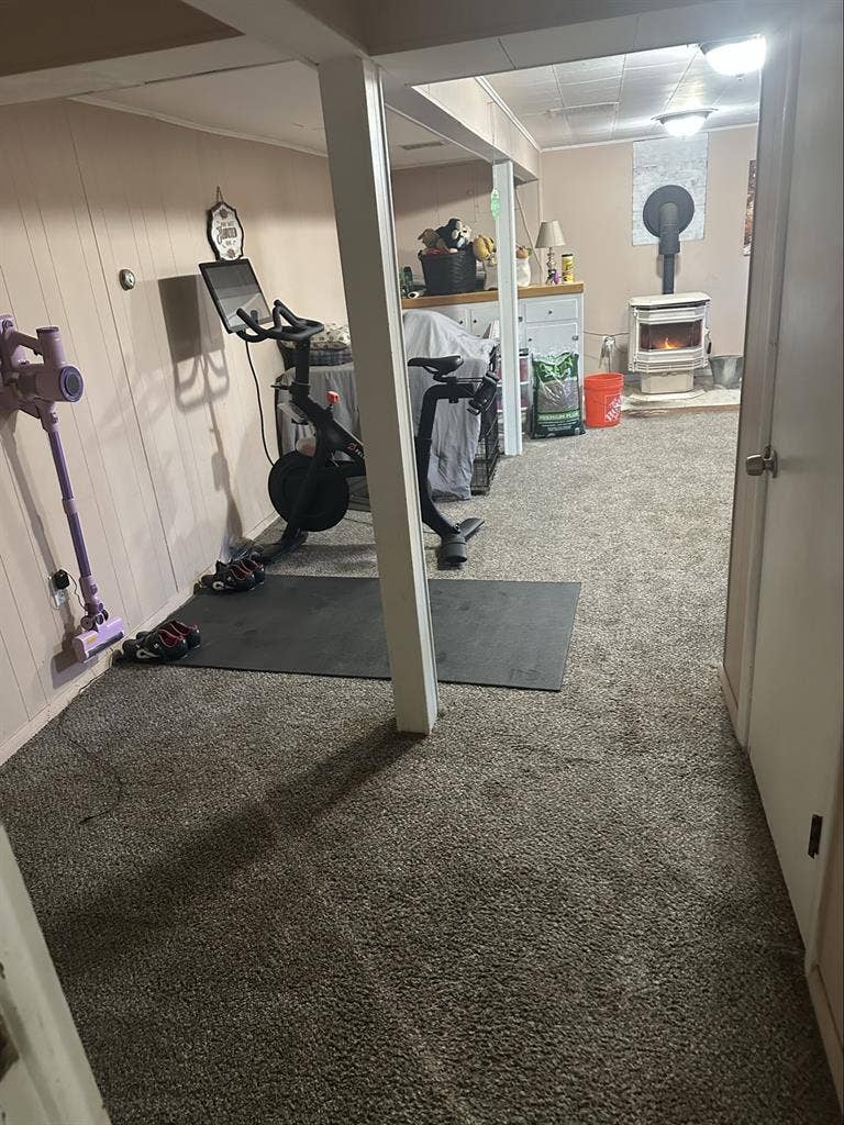 Bedroom with attached living room