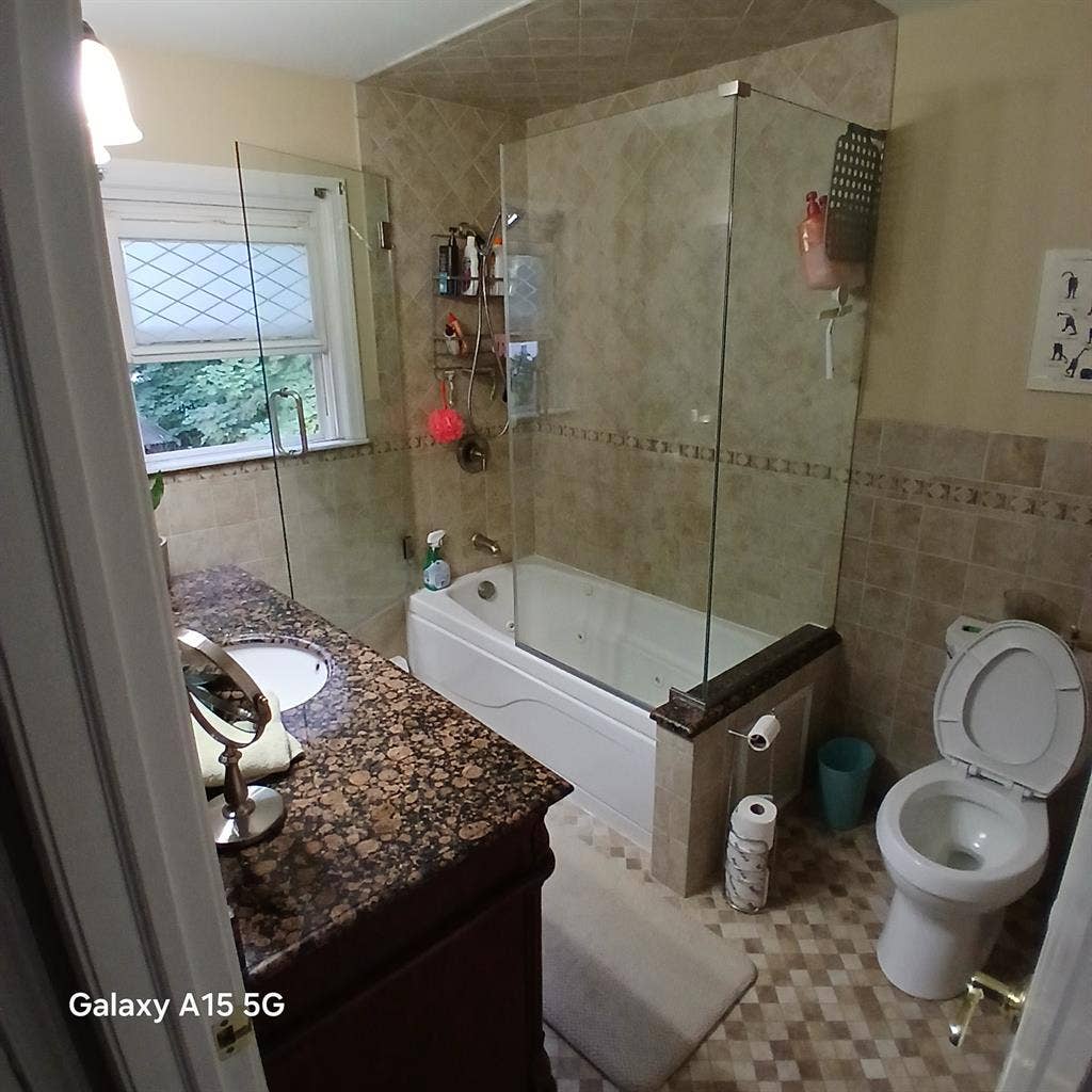 Clean, quiet room in a shared home.