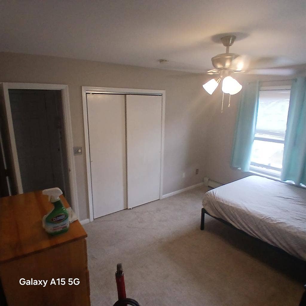 Clean, quiet room in a shared home.