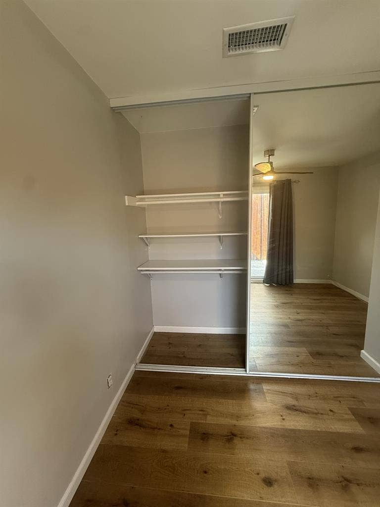 Bedroom with private courtyard