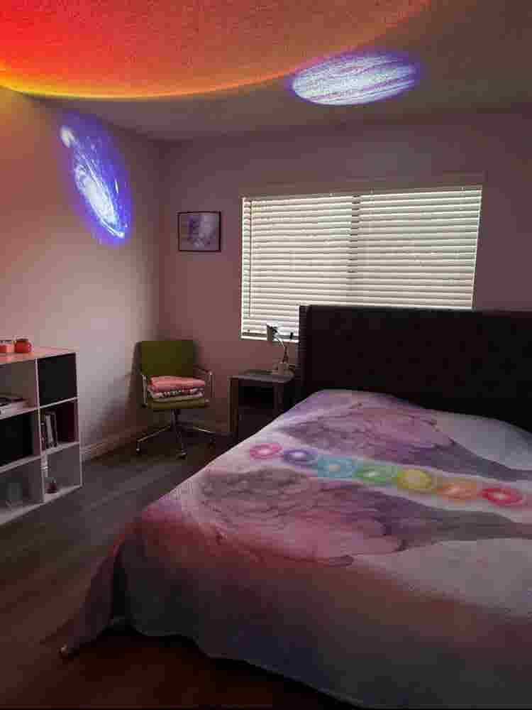 Furnished room with private bath