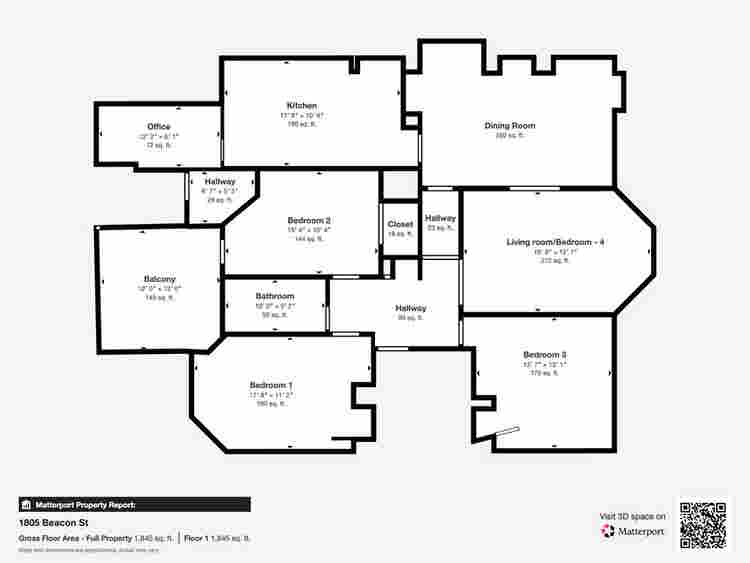 Charming Brookline Gem 3 bed/1 bath