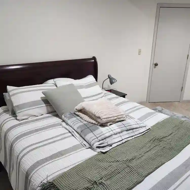 Private room with shared bath.