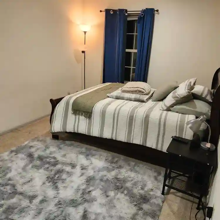 Private room with shared bath.