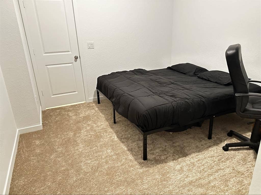 Private bed and bath available.