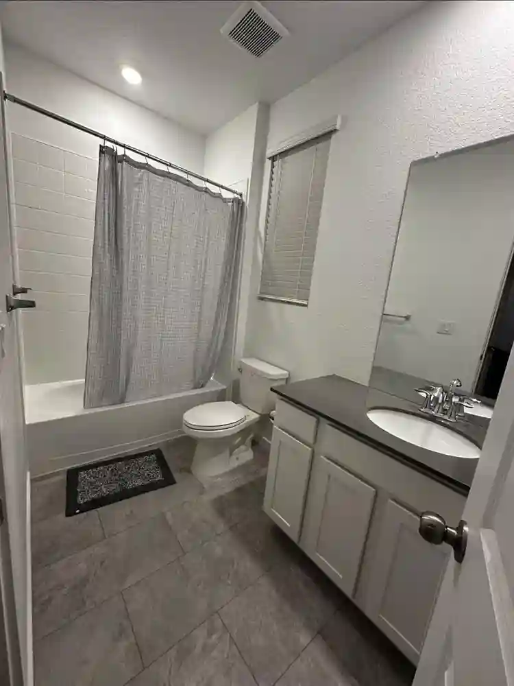 Private bed and bath available.