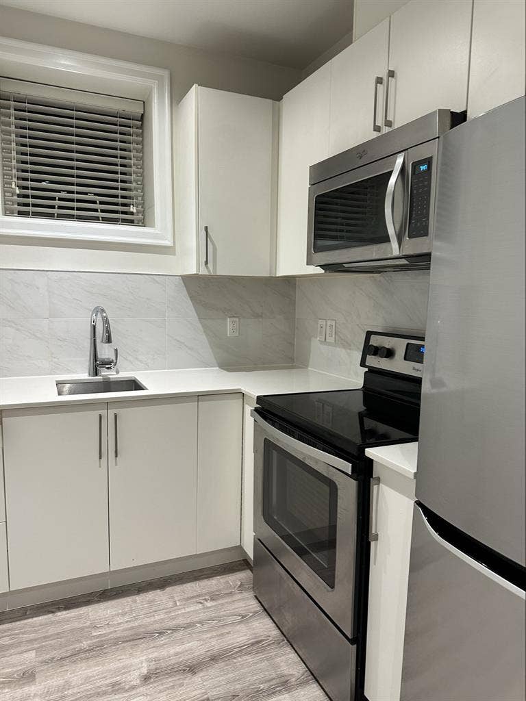 Fully furnished basement studio