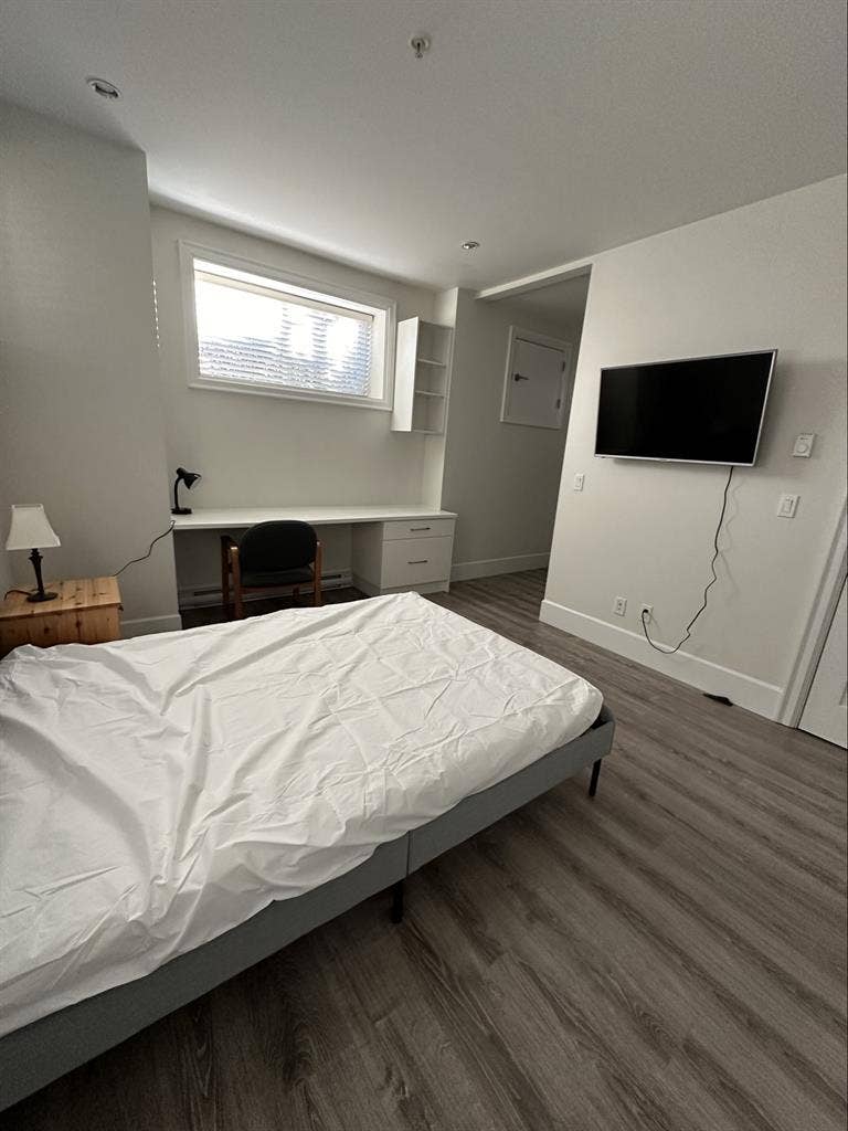 Fully furnished basement studio