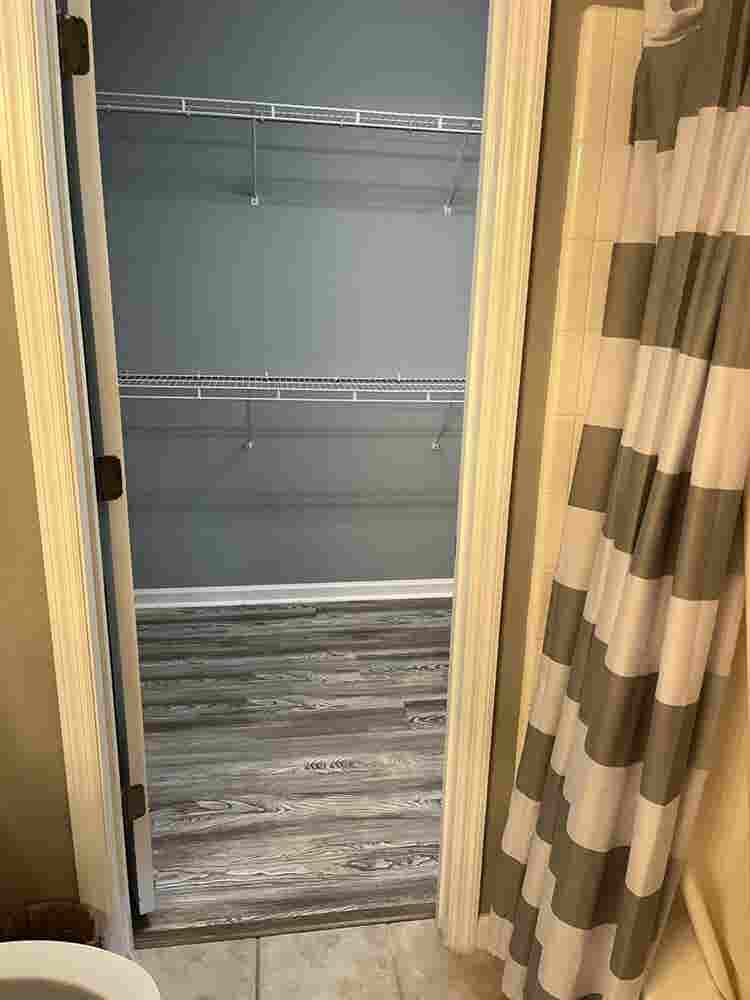 Master suite in townhouse