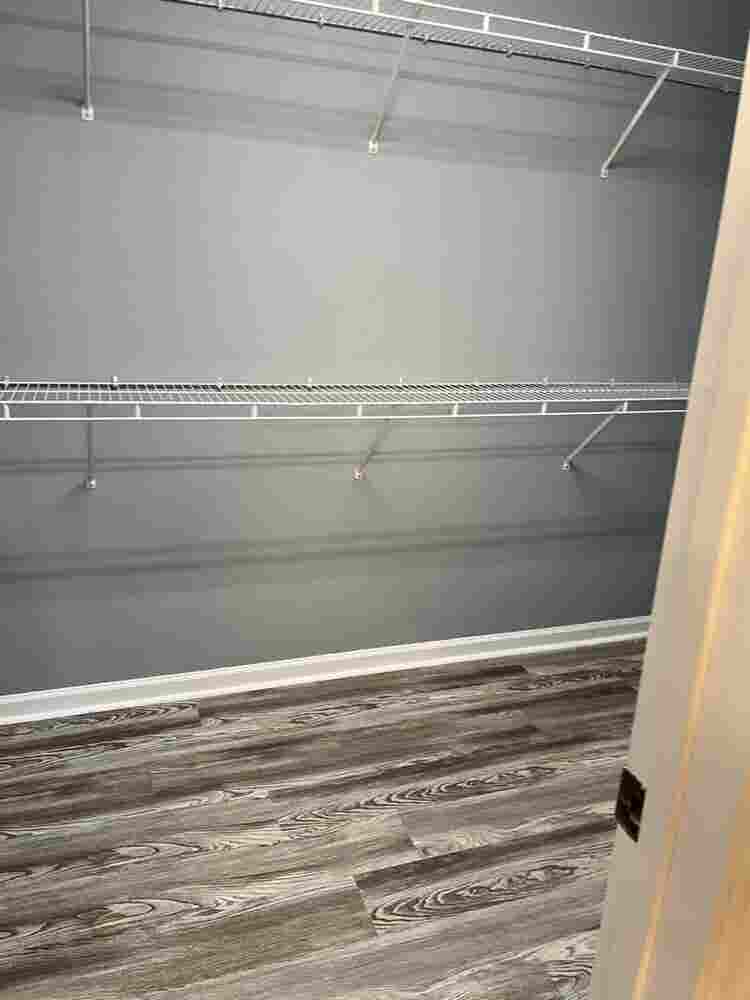 Master suite in townhouse