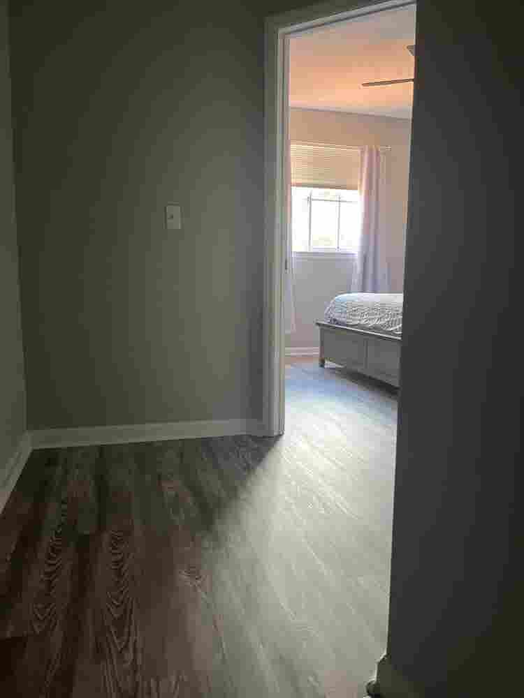 Master suite in townhouse