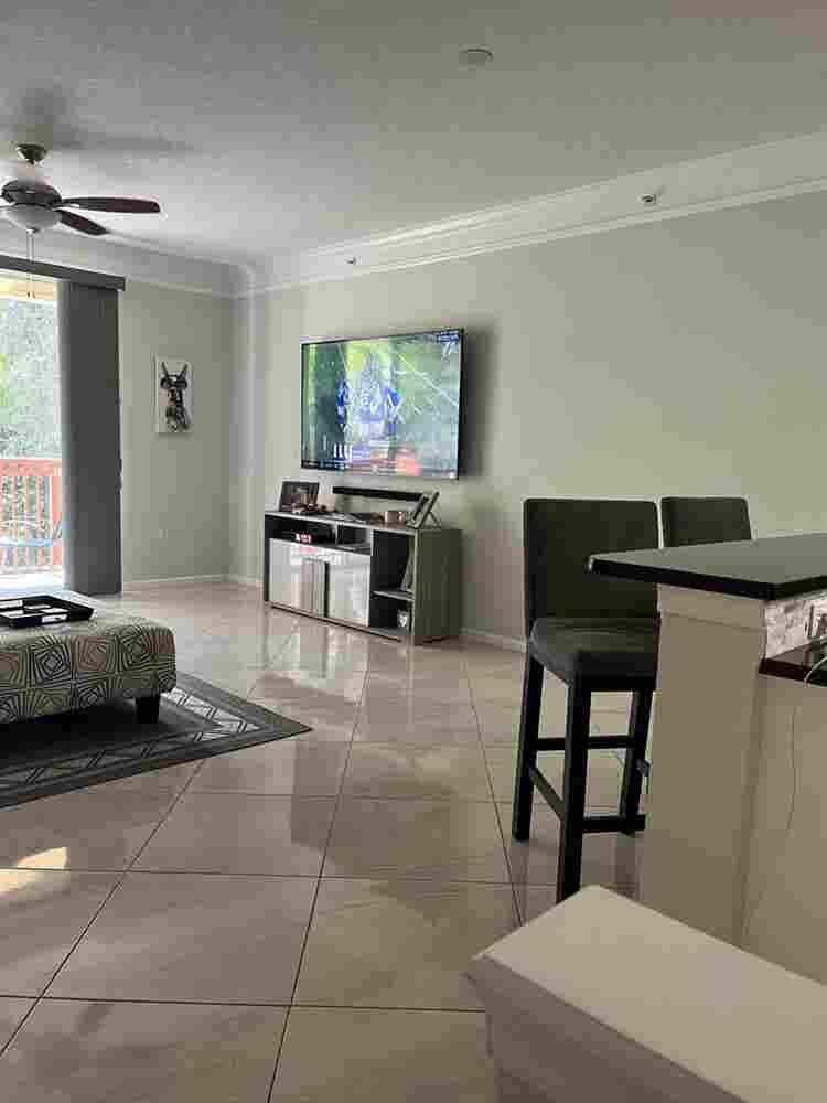 Master suite in townhouse