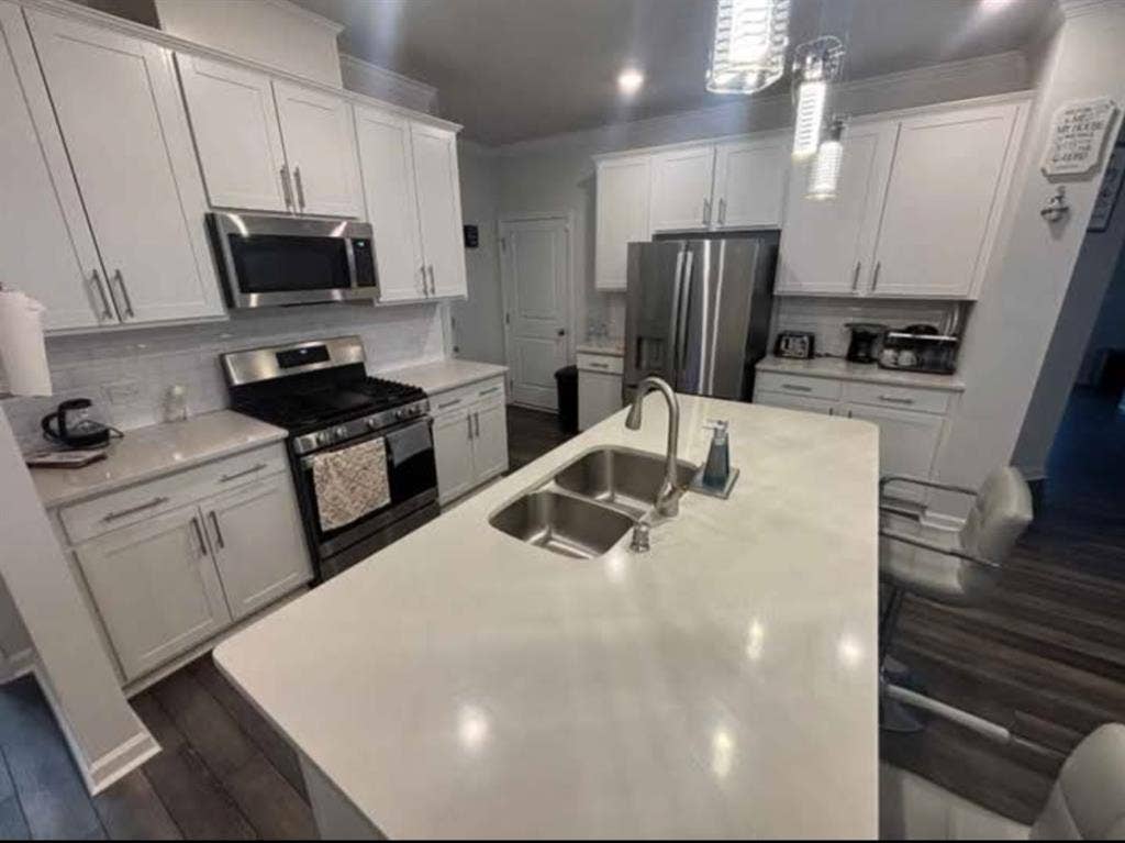 Bedroom with private bathroom