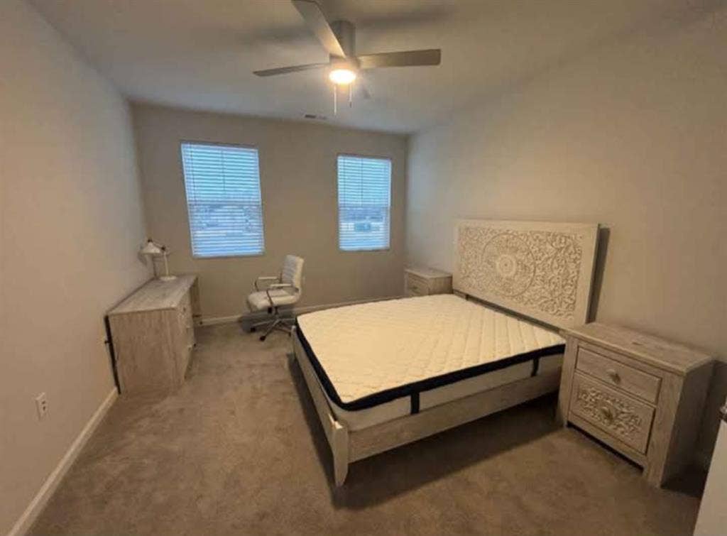 Bedroom with private bathroom