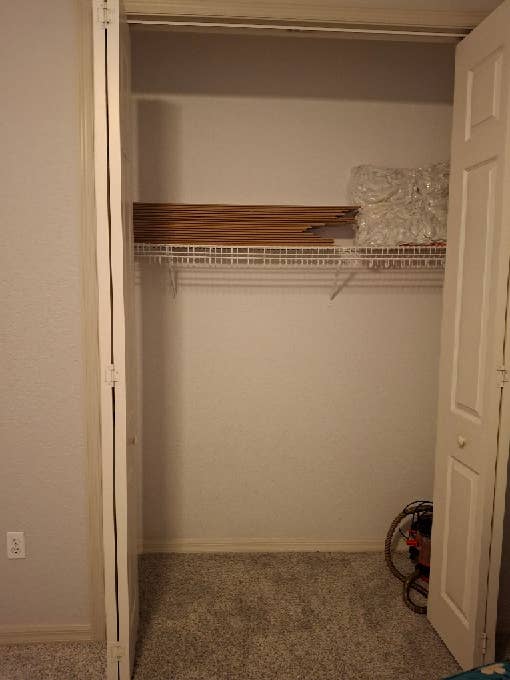 Bedroom, private bath and TV room