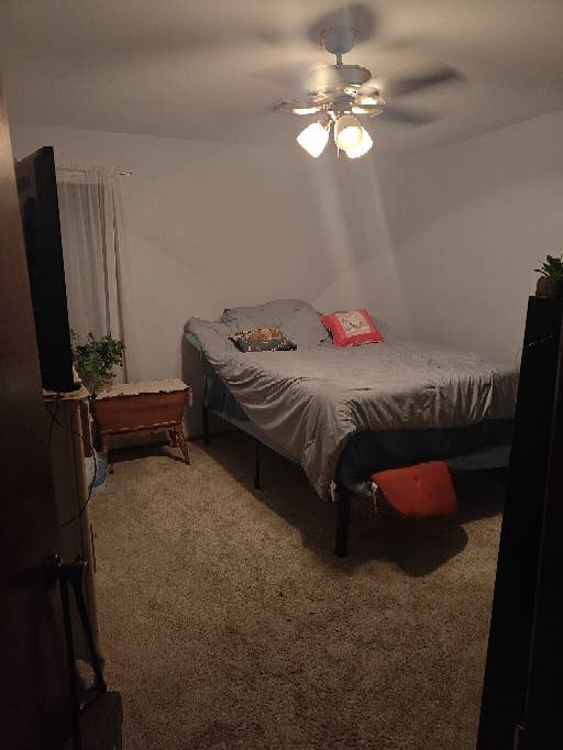 Good room, comfy home.