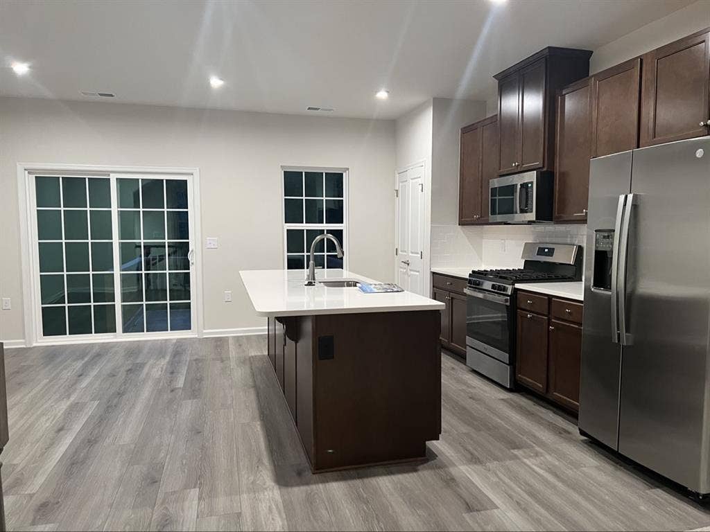 Spacious master bedroom