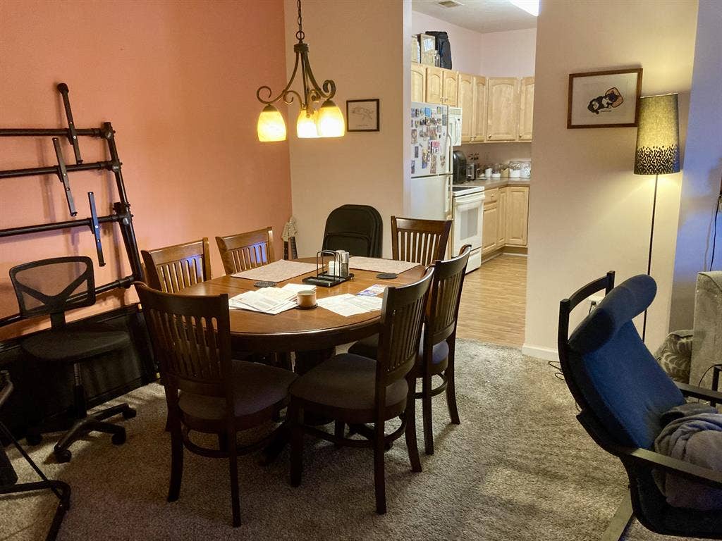 Bedroom with private bathroom